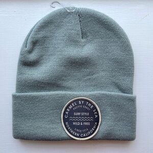 Carmel by the Sea Northern California Cuffed Beanie Hat Unisex | Blue